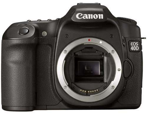 R6999.00 - Canon EOS 40D BODY + EFS 18.55mm Lens - 10.1 MP - 3.0-inch LCD - Cannon BP-511 Battery