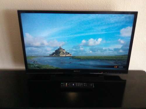Sony Bravia (KLV-32EX330) - 32" - LED LCD FULL HD - 2 × HDMI - 1 x USB - Remote and Power Supply