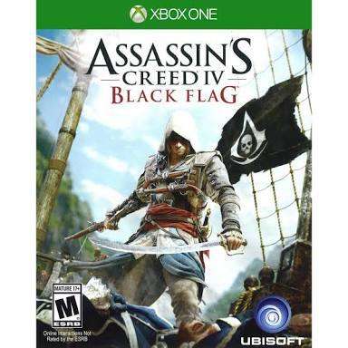 XBOX ONE CONSOLE 500GB HDD - 1 × XBOX ONE WIRELESS CONTROLLER + 1 x ASSASIN CREED BLACK FLAG GAME