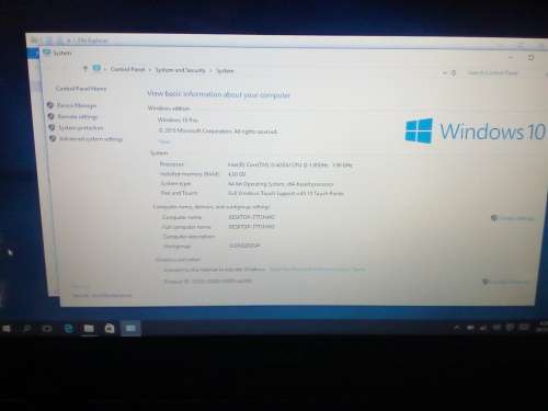 **Touch Screen** Acer Aspire E5-471P - 14" - Intel Core i3-4030U - 1TB HDD - 4GB RAM - HDMI - Win 10