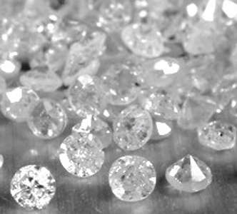 NATURAL- LOOSE -WHITE DIAMOND- 0.02CTWSIZE-25PCSLOT-1/2CTWLOT,NR