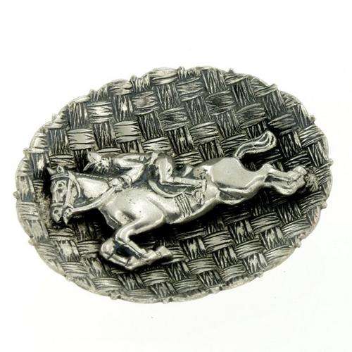 Vintage Horse Racer Brooch