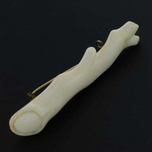 Vintage Ivory Brooch