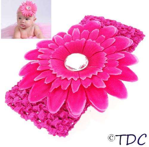 Flower Baby Headband (B Pink)