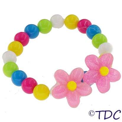 Girl's Stretchy Strawberries Bracelet