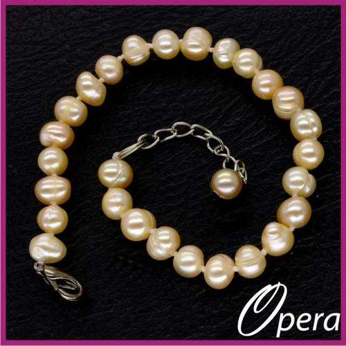 Freshwater Pink Pearl Bracelet