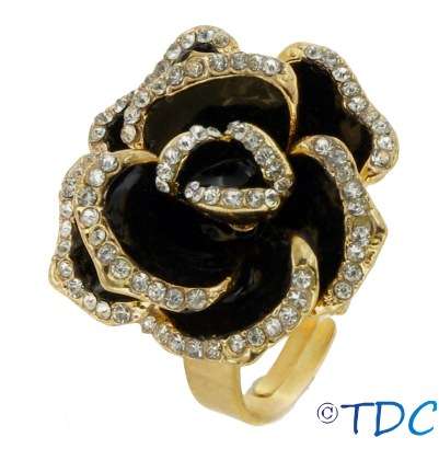 SALE!! Classy Rose Ring (Adjustable)