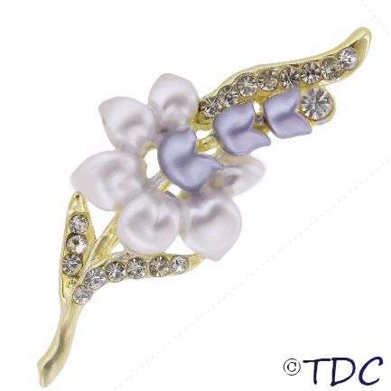 Elegant Floral Brooch