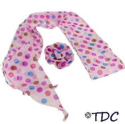 3-in-1 Scarf -- Neck, Head or Belt with Matching Clip **Have a Look**