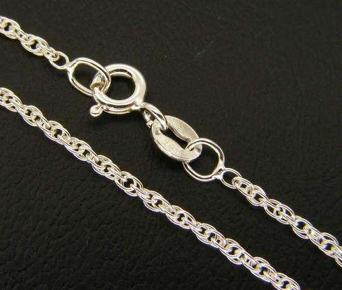925 Sterling Silver Falsa Corda (2.5mm) 50cm Chain
