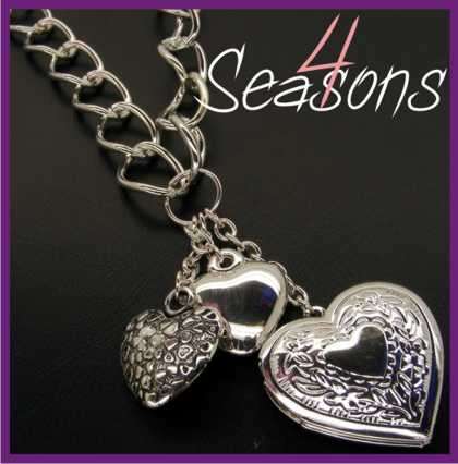Chunky Heart Locket Necklace