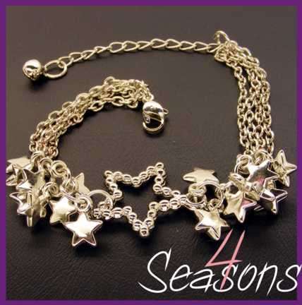 Detailed Star Bracelet
