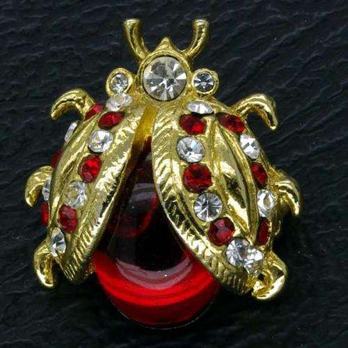 Vintage Ladybud Brooch