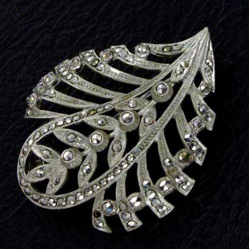 Vinatage Marcasite Brooch