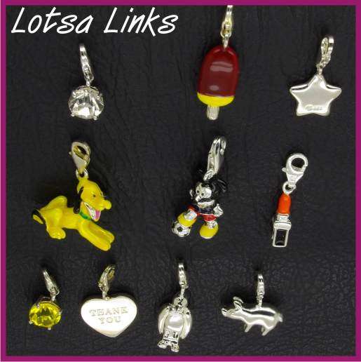 Wholesale lot of 10 Fashion Charms (Stunning)