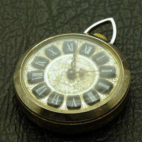 Vintage Hertiage Wind-Up Pocket/ Necklace Watch