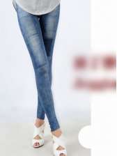 Blue leggins