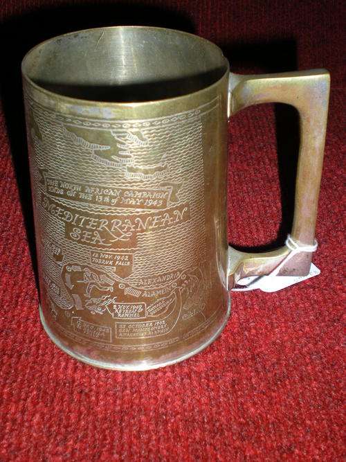 WW2 Brass Mug
