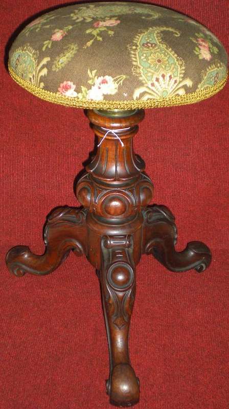 Victorian Piano Stool