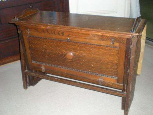 Rare Cabinetta Campaign Bed & Storage Unit