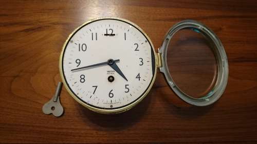 Genuine Mechanical Smiths Astral Ship's Clock