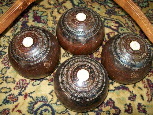 Beautiful Mahogany & Ivory Bowls