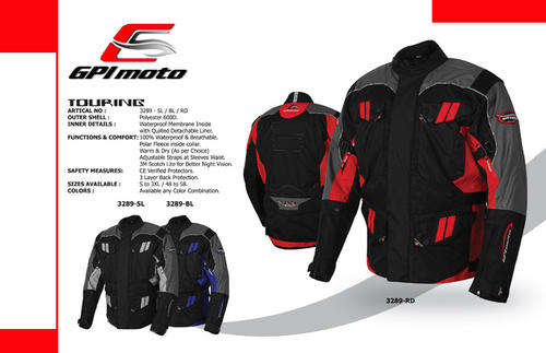 GPI MOTO Fearless Ride Mens Cordua Jacket. Medium
