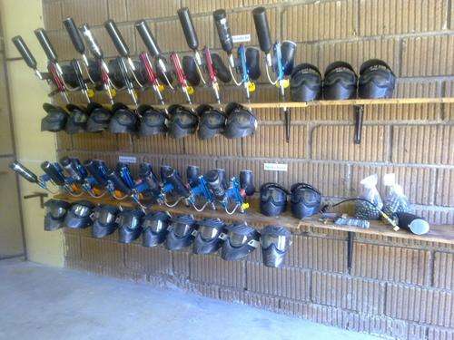 17 x paintball guns complete