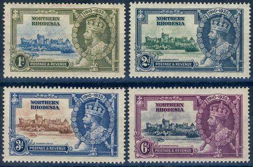 Northern Rhodesia 1935 Silver Jubilee