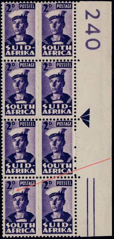 Union of South Africa 1942/44 War Effort with variety