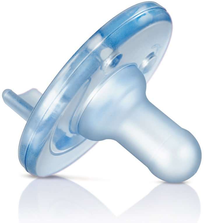 Philips AVENT Soothie Pacifier, 2-pack, Blue, 3+ Months