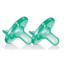 Philips AVENT Soothie Pacifier, 2-pack, Green, 0-3 Months