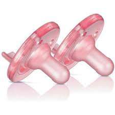 Philips AVENT Soothie Pacifier, 2-pack, Pink, 3+ Months