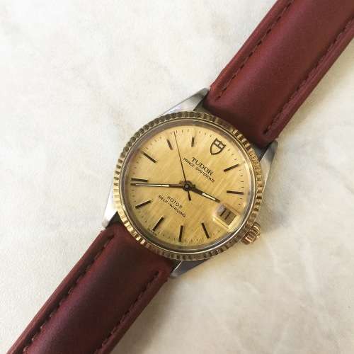 Tudor Prince OysterDate Two-Tone with Fluted Gold Bezel