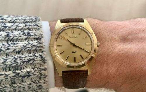 Vintage Bulova Sea King 'Whale Dial'