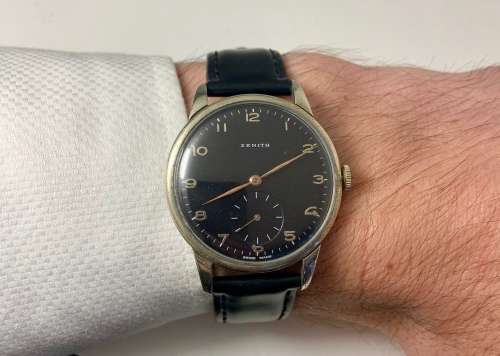 Vintage Zenith Hand-wound Dress Watch