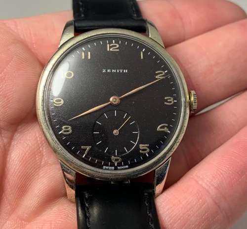 Vintage Zenith Hand-wound Dress Watch