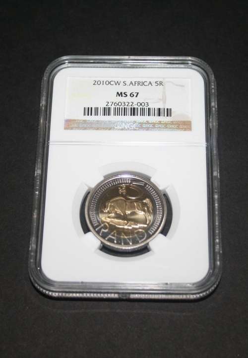 2010 CW MINT MARK NGC GRADED MS 67