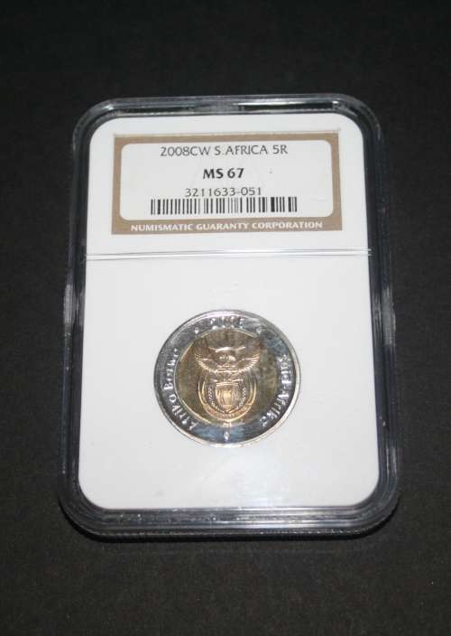 2008 MINT MARK R5 NGC GRADED MS 67