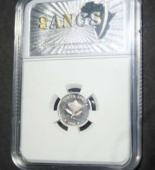2008 2.5 CENT FLY PRESS SANGS GRADED MS 63