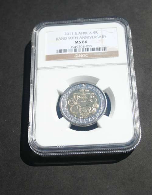 2011 90TH ANNIVERSARY R5 NGC GRADED MS 66 X4 BID PER COIN