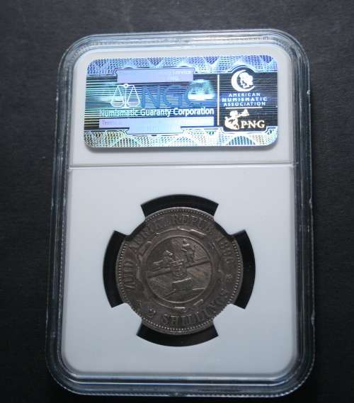 1896 2 SHILLING NGC GRADED XF DETAIL