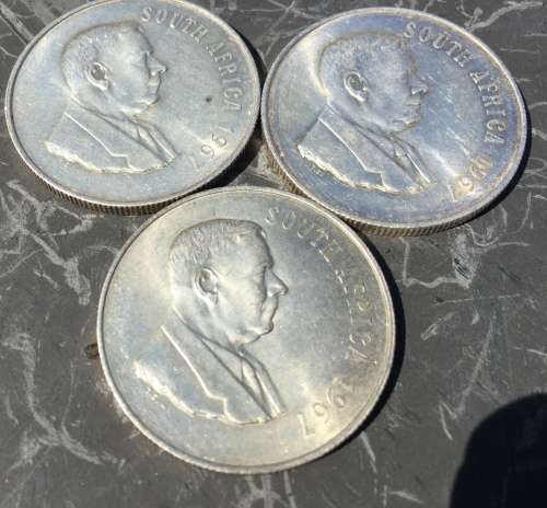1967 SILVER R1 COINS CONDITION AS PER IMAGE ALL FOR ONE BID