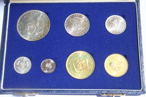 1964 SHORT PROOF SET IN SAM BOX
