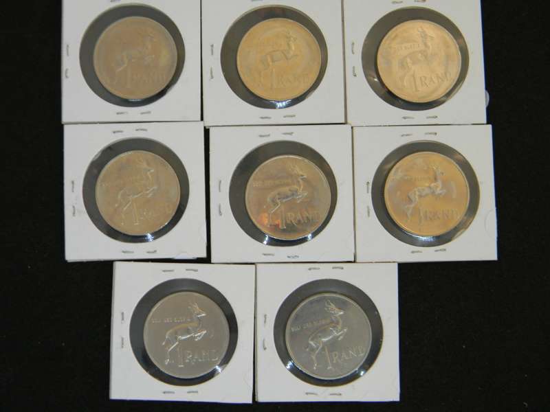 NICKEL R1 X 8  1980`S ALL FOR ONE BID