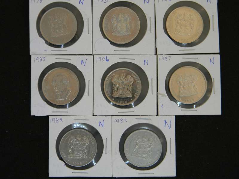 NICKEL R1 X 8  1980`S ALL FOR ONE BID