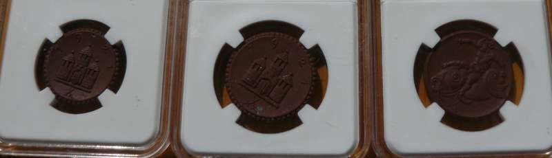 1920 PORCELAIN COINSET ALL FOR ONE BID