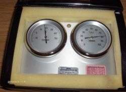 2 RUGER GAUGES ON BACKING PLATE
