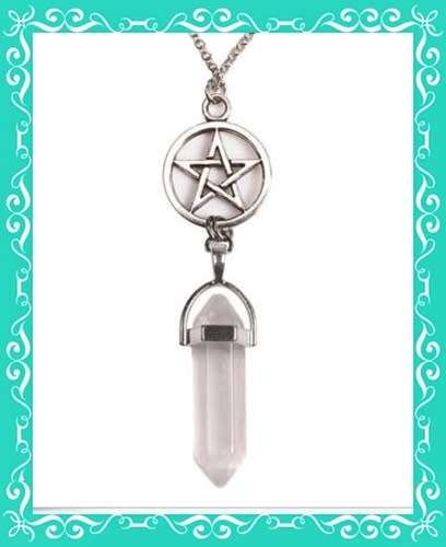 Reiki Chakra healing and happiness crystal pendant