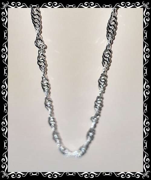 Shiny sterling silver filled chain